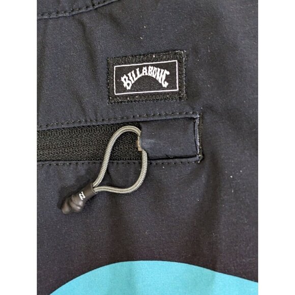 Billabong Mens 40 Board Shorts Rainbow Stripe Recycler T Street Airlite Swim - Picture 4 of 7